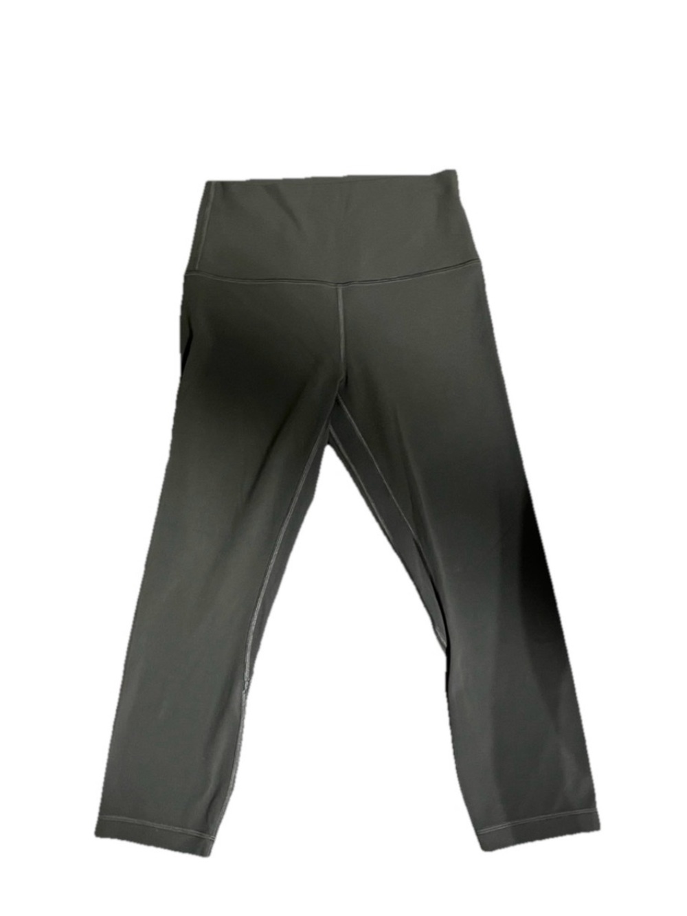 Lululemon Align High Rise Graphite Gray Nulu Cropped 21" Tights Pants Size 6